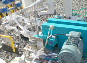 Bomba Criogênica da Gasprom, equipamento de alta precisão para movimentação de gases líquidos a baixas temperaturas.