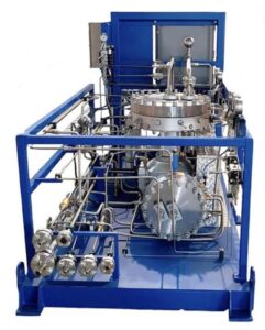 Compressor de diafragma Gasprom para gases especiais e de alta pureza
