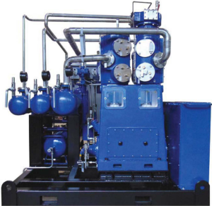 Compressor de gás de processo Gasprom para biogás