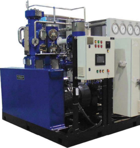 Compressor de gás de processo Gasprom para biogás