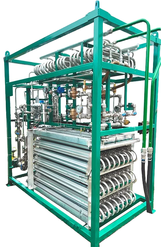 Cabine de redução de pressão de gás natural da Gasprom