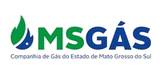 Logo MSGás, cliente da Gasprom